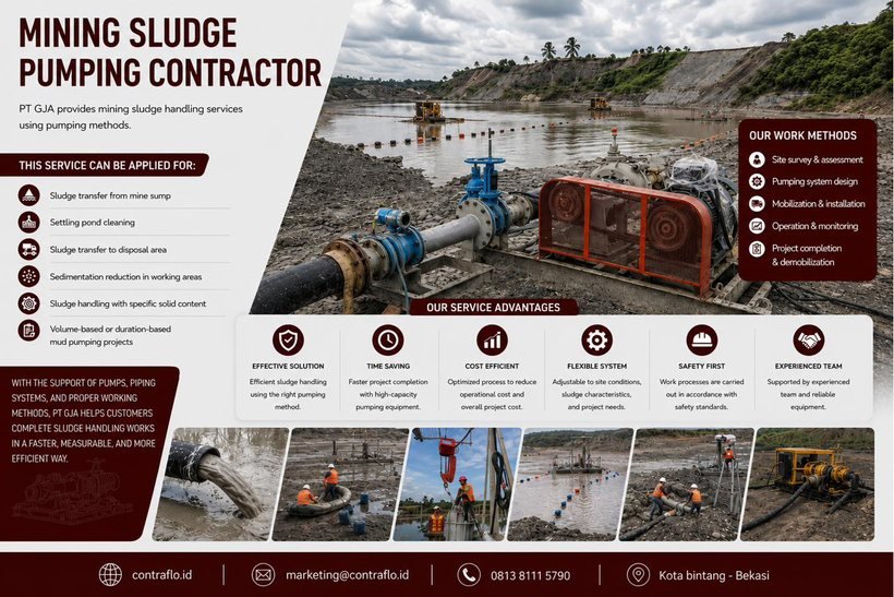 Kontraktor lumpur tambang CONTRAFLO